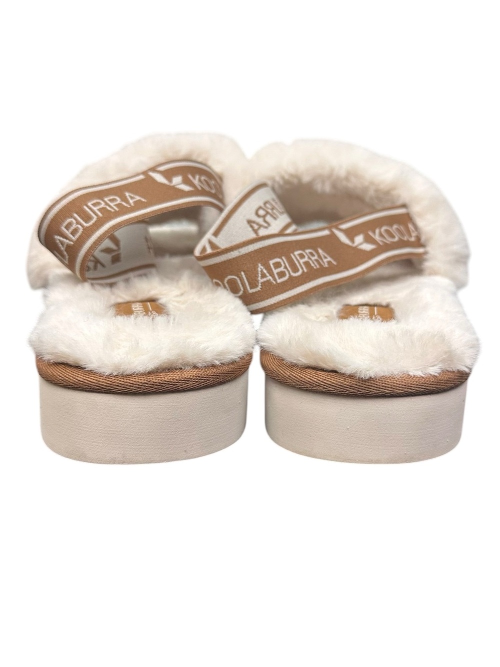 Koolaburra by UGG Fuzz'n ll Plush Faux-Fur Slide Slipper Sandals Size 9 - Picture 6 of 10